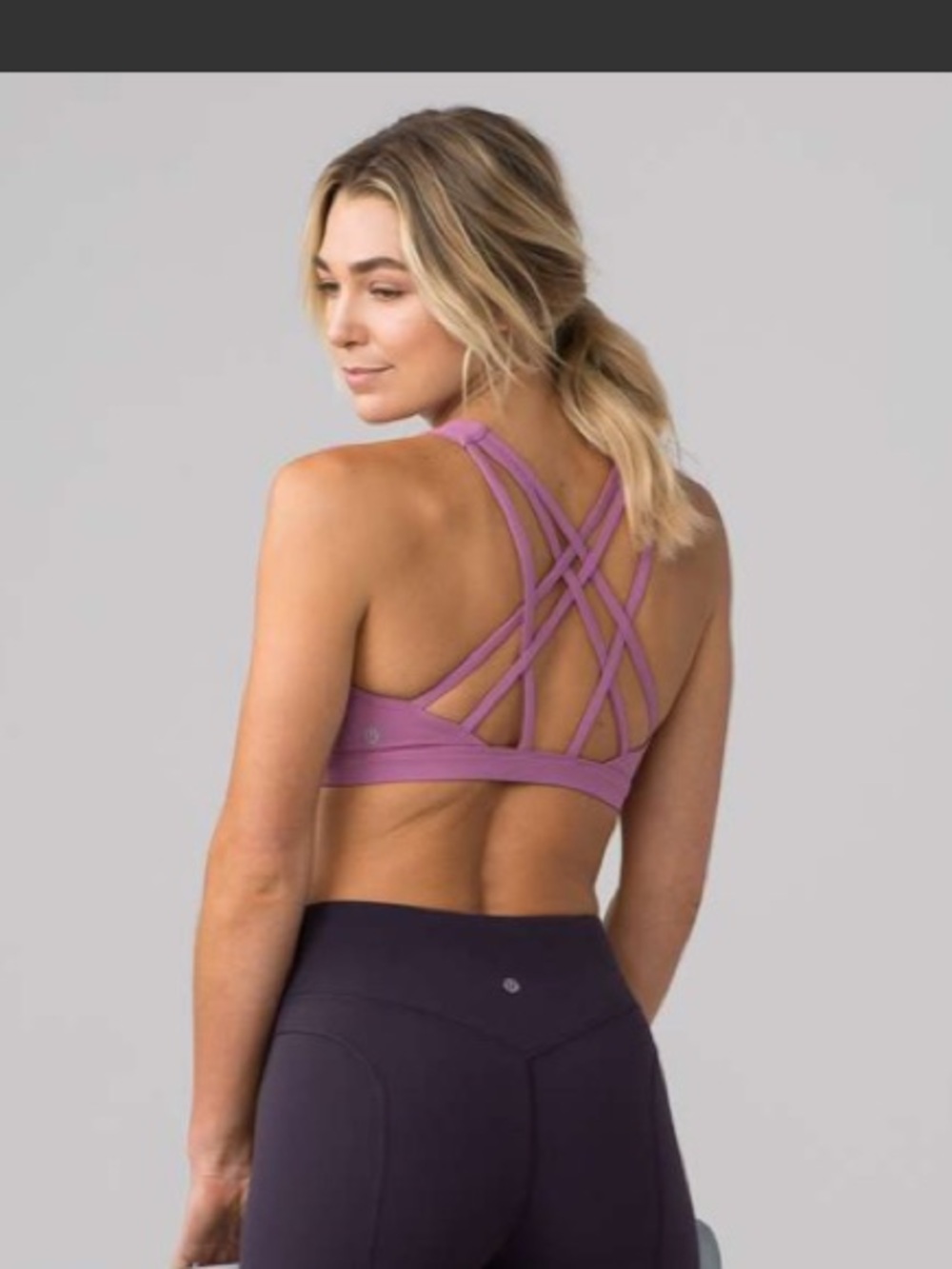 Lululemon Free To Be Serene Bra
Velvet Dust Size 10 Light Support C/D Cup